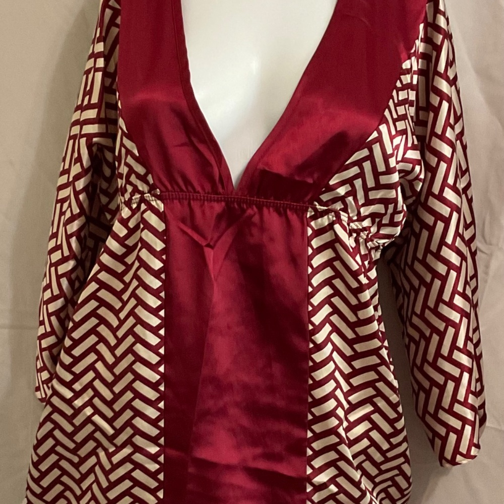 Collective clothing red/champagne dress